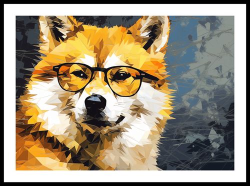 Plakat 59,4x42cm Intelektualny Psiak na Arena.pl
