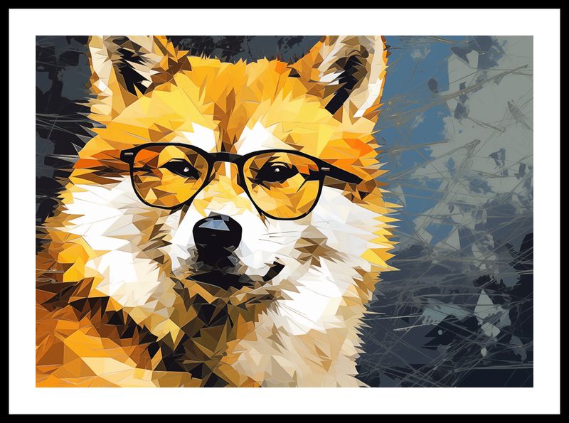 Plakat 59,4x42cm Intelektualny Psiak zdjęcie 3