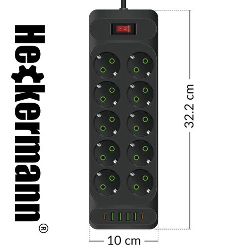 Listwa Zasilająca Heckermann F35U na Arena.pl