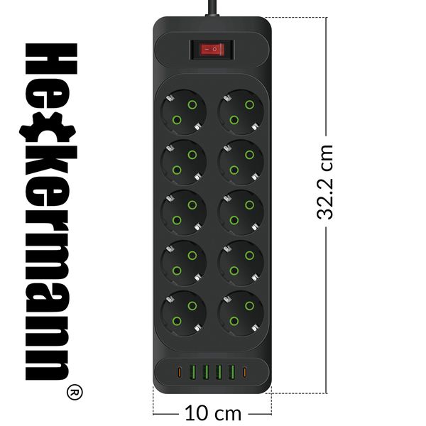 Listwa Zasilająca Heckermann F35U zdjęcie 2