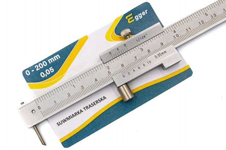 Suwmiarka traserska 0-200 mm - 0,05 mm zdjęcie 1