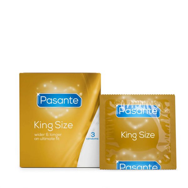 Pasante King Size Condoms 3 Pcs zdjęcie 1