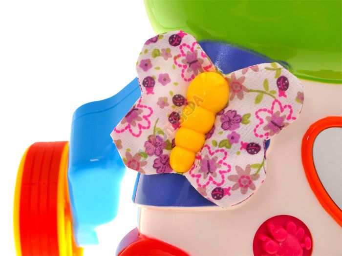 JKM ZA0909 Interaktywny Pchaczyk CHODZIK Hipopotam zdjęcie 4