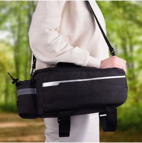 TORBA NA BAGAŻNIK NA ROWER TERMICZNA SAKWA ROWEROWA ODBLASKOWA na Arena.pl