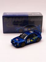 MINI GT SUBARU IMPREZA S5 WRC98 #3 C.McRae 3rd Rally Monte-Carlo 1998 1:64