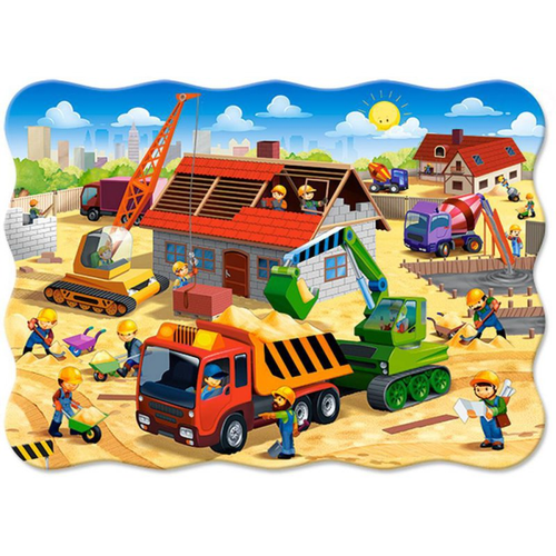 PUZZLE 30 EL. HOUSE IN CONSTR. na Arena.pl