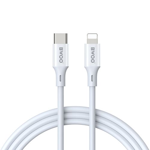 BWOO kabel USB-C - Lightning 1m 27W ABS + TPE X283 C-L biały na Arena.pl