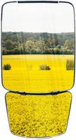 LUSTERKO PODWÓJNE 223X435mm CASE NEW HOLLAND JOHN DEERE MF CIĄGNIK KOPARKA
