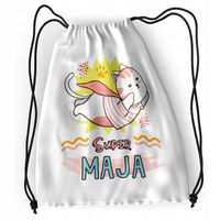 Plecak Sportowy Szkolny Dla Mai Córki Dziecka Z Nadrukiem Ze Zdjęciem