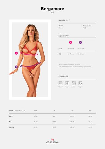 bergamore komplet 2-częściowy  xs/s na Arena.pl