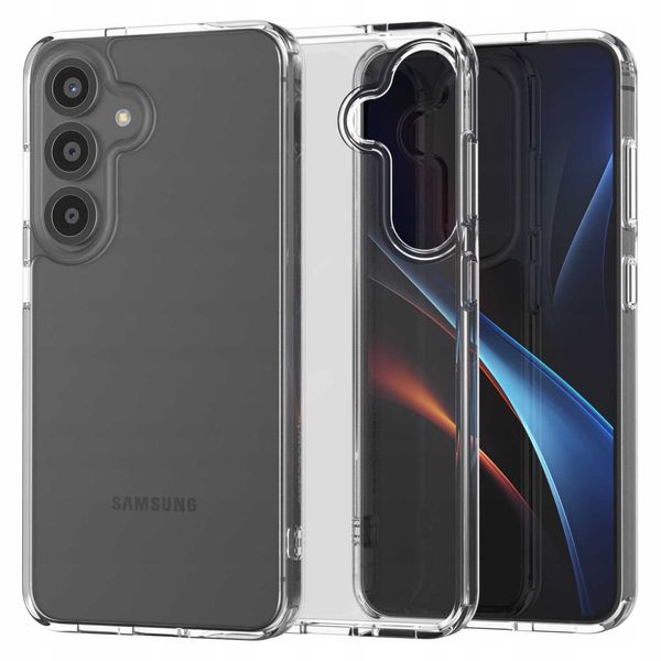 Spacecase Clear Hybrid Case Galaxy S25 zdjęcie 6