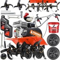 GLEBOGRYZARKA SPALINOWA KULTYWATOR DO GLEBY POWERMAT 7KM 85CM MODUŁY