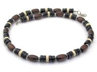 NASZYJNIK męski KORALIKI rozmiary [N225]