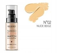 Revers Podkład Matujący Naked Skin Match 02 Beige 30 Ml