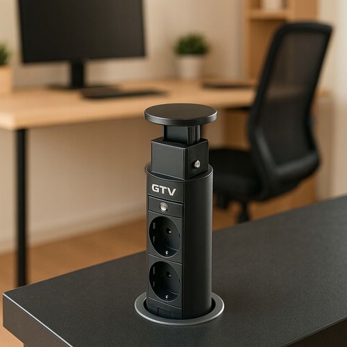 GNIAZDO POTRÓJNE CHOWANE W BLAT NABLATOWE GNIAZDKO na Arena.pl