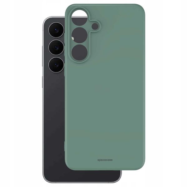 Spacecase Silicone Case 3.0 Galaxy S25 Fe Dark Green zdjęcie 2