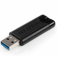 verbatim pendrive 256gb usb-a 3.2pinstripe czarny/black 49320