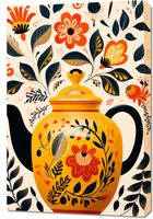 Obraz 60x90cm Wspomnienia z Herbaciarni