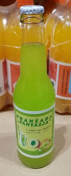 Oranżada FANTAZJA Kiwi 330ml zdjęcie 1