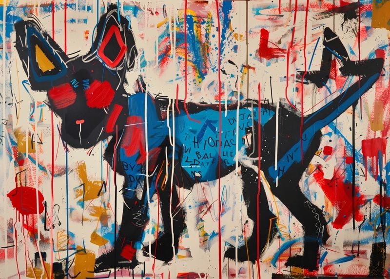 Plakat 35x25cm Miejski Pies zdjęcie 1