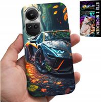 ETUI DO OPPO RENO10 PRO 5G - LUKSUSOWE SAMOCHODY SUPER AUTA WZORY