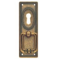 UCHWYT MEBLOWY 12326Z09701.09 Rozstaw w mm - 0 - (4 wkręty), Kolor pokrycia - Stare złoto patynowane