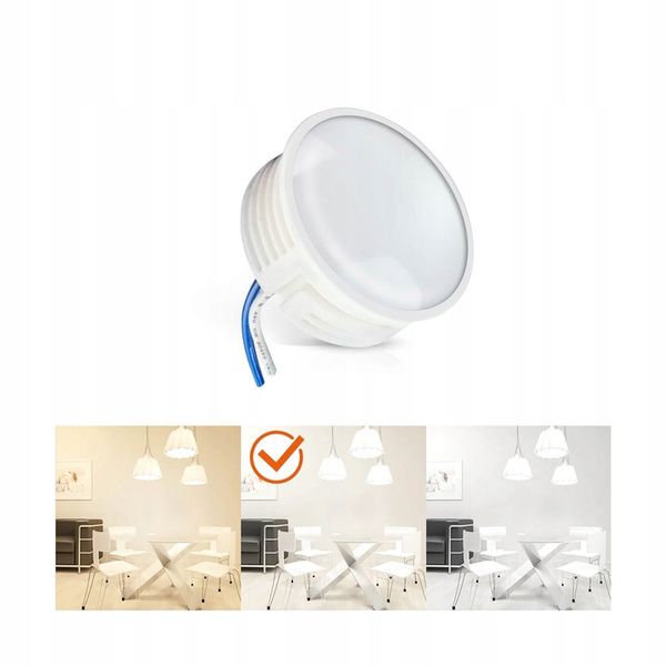 Moduł LED INSERT 5W MILKY barwa NEUTRALNA zdjęcie 2