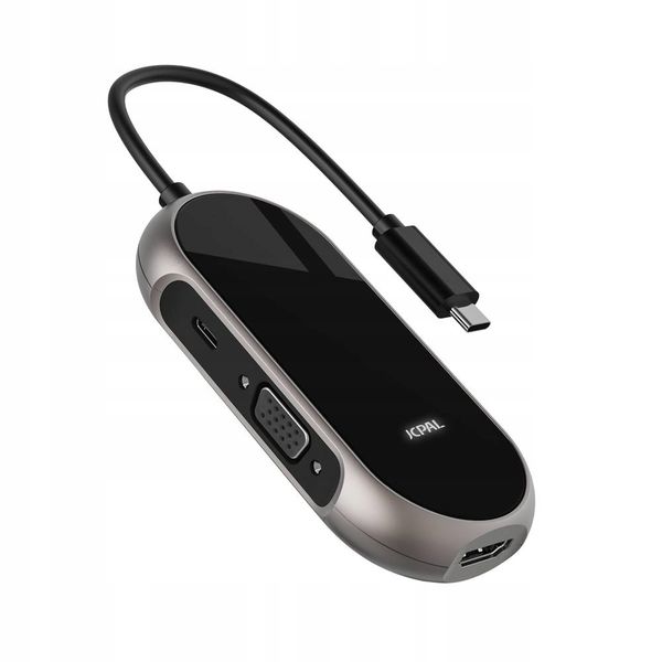 HUB DO MACBOOK USB C JCPAL ONYX USB-C 6-PORT HUB zdjęcie 1