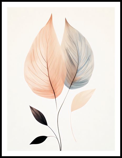 Plakat 60x80cm Liściasty Taniec zdjęcie 3