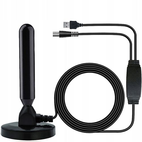 Antena Telewizyjna DVB-T 2 Cyfrowa Do TV PC Pasywna Pokojowa na Arena.pl