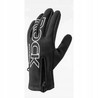 2 x Rękawiczki Rowerowe Rockbros S091-4BK Zimowe Na Dotyk XL Czarne