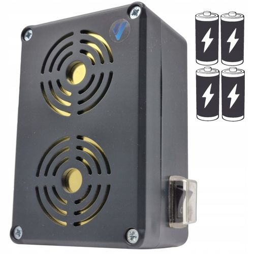 BATERYJNY ODSTRASZACZ GRYZONI KUN SZCZURÓW MYSZY NA BATERIE OB2 VIANO na Arena.pl