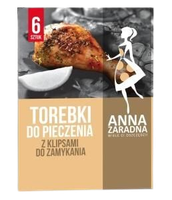 ANNA ZARADNA Torebki do pieczenia z klipsami