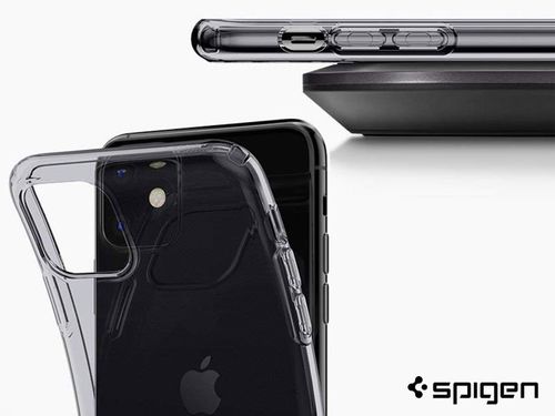 Etui Spigen Liquid Crystal do Apple iPhone 11 Space Crystal - Szary na Arena.pl