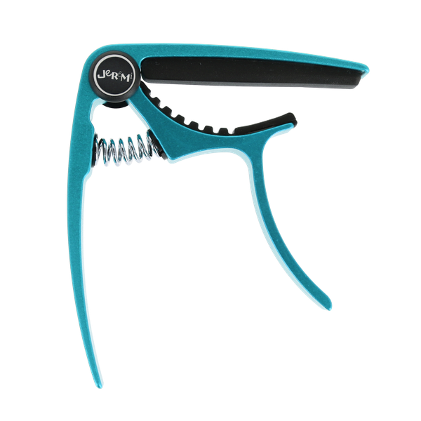 Kapodaster gitara klasyczna JEREMI C100 Niebieski zdjęcie 2