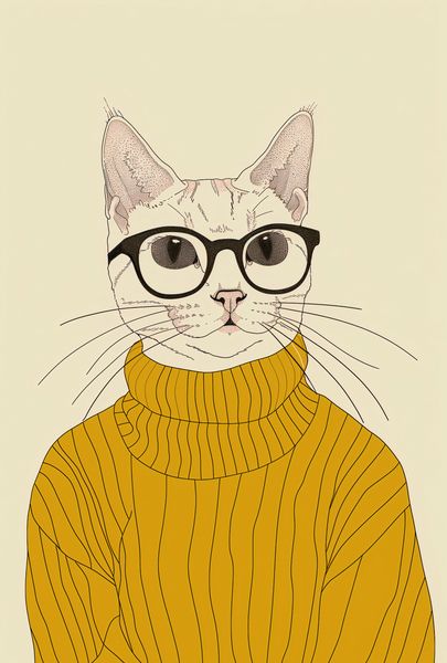 Plakat 61x90,5cm Intelektualista zdjęcie 1