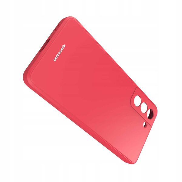 Spacecase Silicone Case Galaxy S21 Red zdjęcie 8