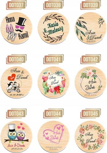 OTWIERACZ DREWNIANY magnes z waszym zdjęciem PODZIĘKOWANIE NA WESELE ŚLUB na Arena.pl