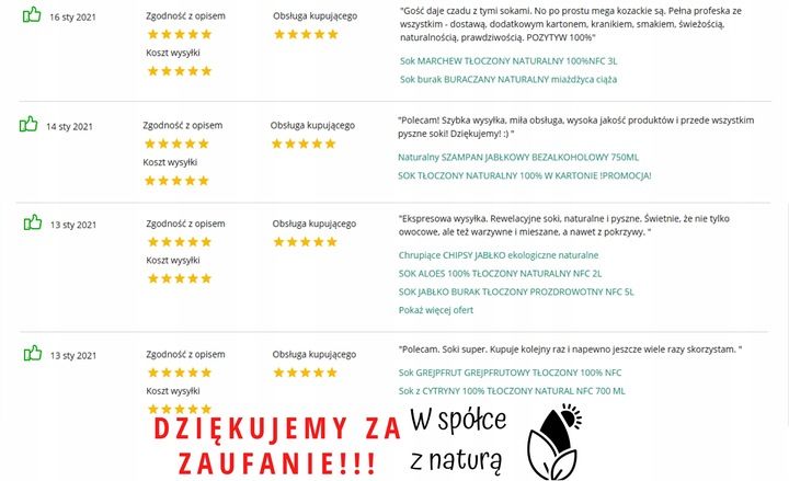 Sok z rokitnika 100% naturalny prozdrowotny 5L zdjęcie 4