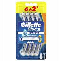 Maszynki jednorazowe do golenia Gillette Blue 3 Comfort 8 sztuk