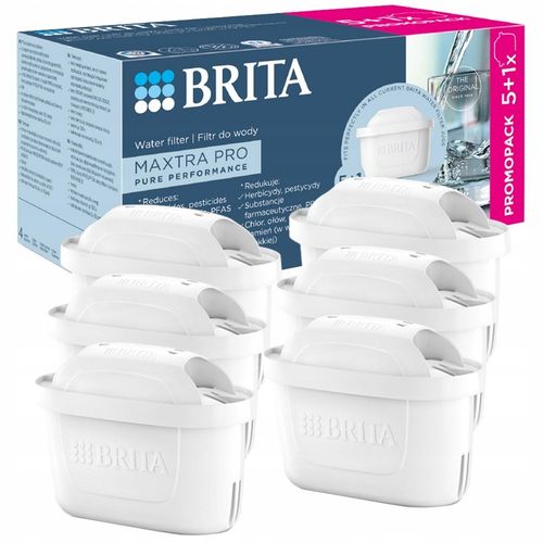 Wkład filtrujący Brita Maxtra Pro filtr do wody do dzbanek Brita Glass 6x na Arena.pl