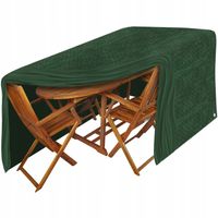 Duży Pokrowiec Plandeka na Meble Ogrodowe Stół Fotel Krzesło 180x240x100cm