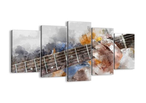 Obraz Na Płótnie - Muzyka Gitara Artysta - 160X85 Cm - Ea160X85-3448 na Arena.pl