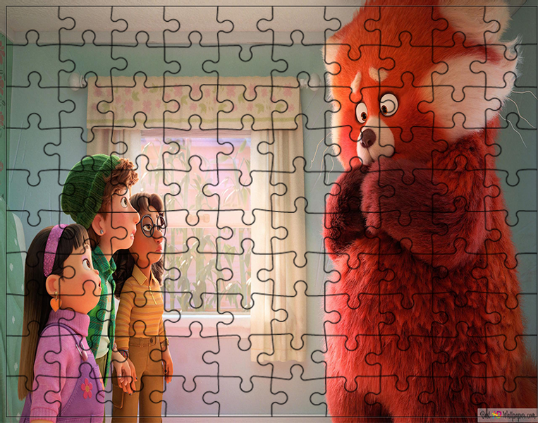 Puzzle Turning Red - To nie wypanda zdjęcie 1