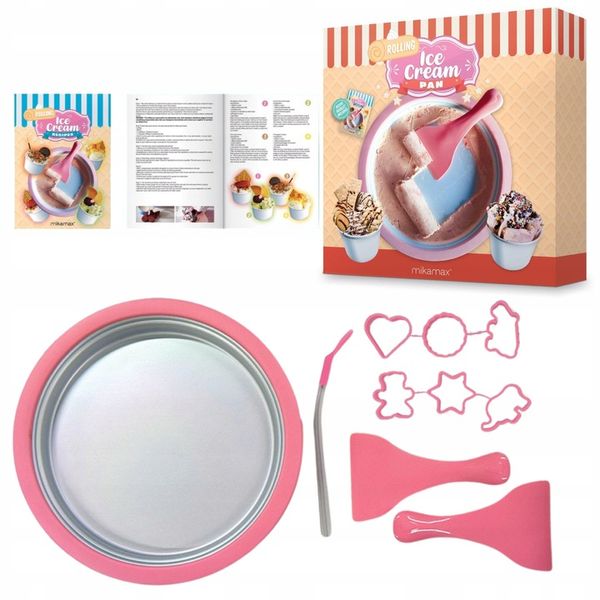 Maszyna Do Lodów Tajskich 6 Foremek 2 Szpachelki Pomysł na Prezent zdjęcie 2