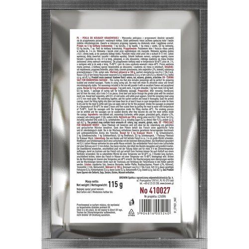 Pekla do kiełbasy krakowskiej - 115 g zdjęcie 2