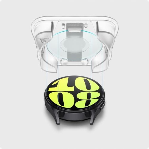 Szkło hartowane na ekran do Galaxy Watch 7 44mm, Spigen z aplikatorem, 2szt na Arena.pl