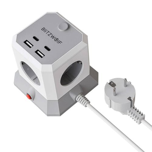przedłużacz blitzwolf bw-ec1 4xac 2xusb-a 2xusb-c na Arena.pl