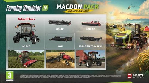 FARMING SIMULATOR 25 I DLC MacDon I PS5 I PL + GRATIS na Arena.pl