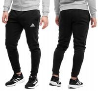 Spodnie Dresowe Męskie adidas Entrada 22 Sportowe Dresy Bawełna Czarne